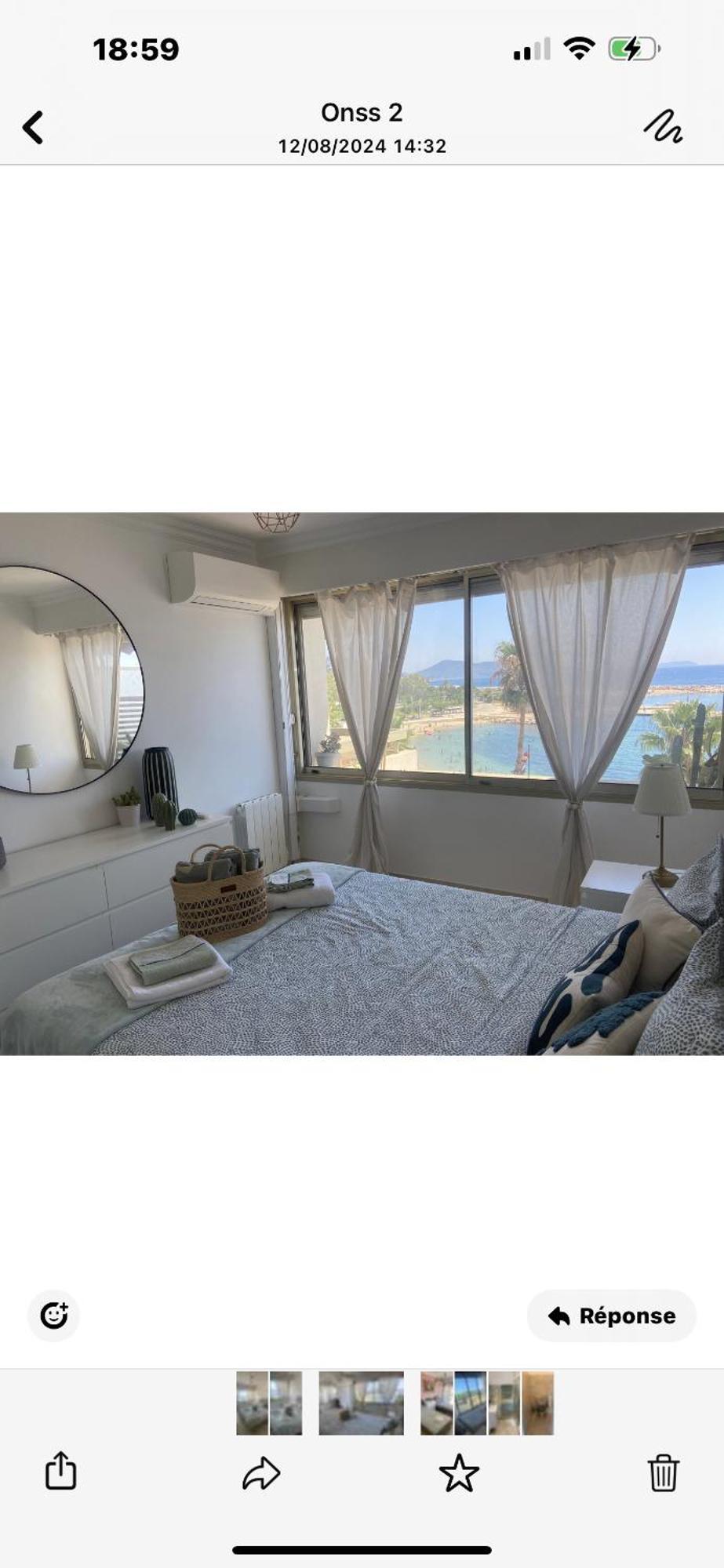 Appartement Panoramique Sur Mer Toulon Exterior foto